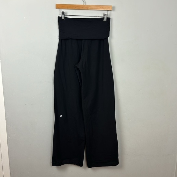 Lululemon Stillness Wide-leg Drawstring Hem Pant Black Sz 4 *RARE* - Picture 10 of 15